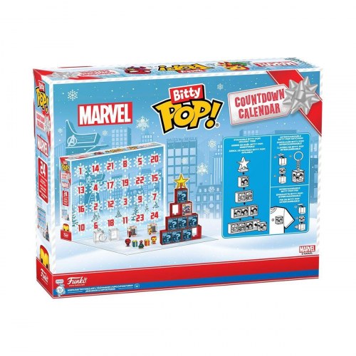 Julekalender med figurer - Funko Pop! Bitty Pop Marvel