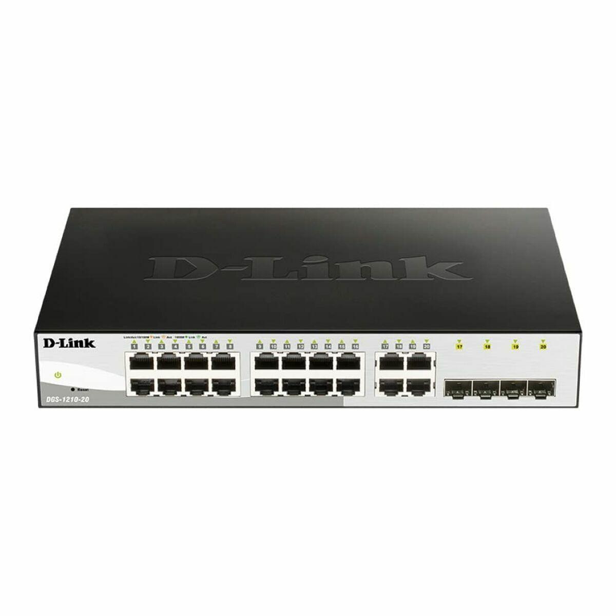 D-Link DGS-1210-20/E administrerbar switch - 20 porte billede