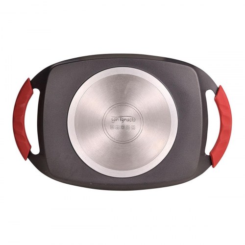 Grillpande til induktion - San Ignacio Denia Experto, støbt aluminium 36 × 23 cm