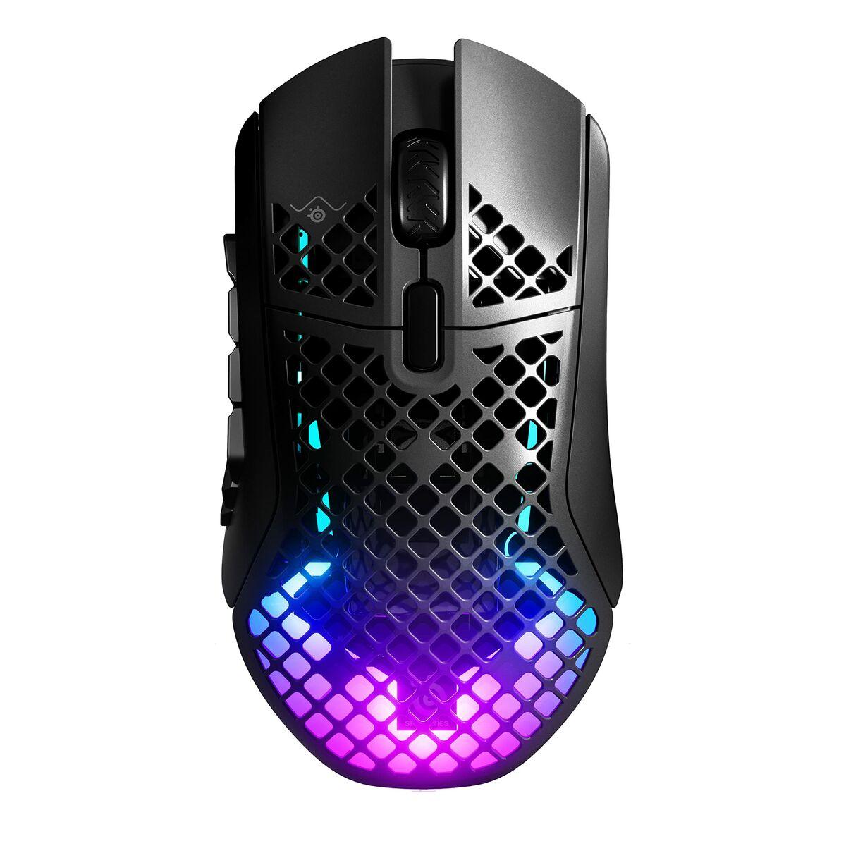 Gaming mus SteelSeries Aerox 9 - trådløs, sort