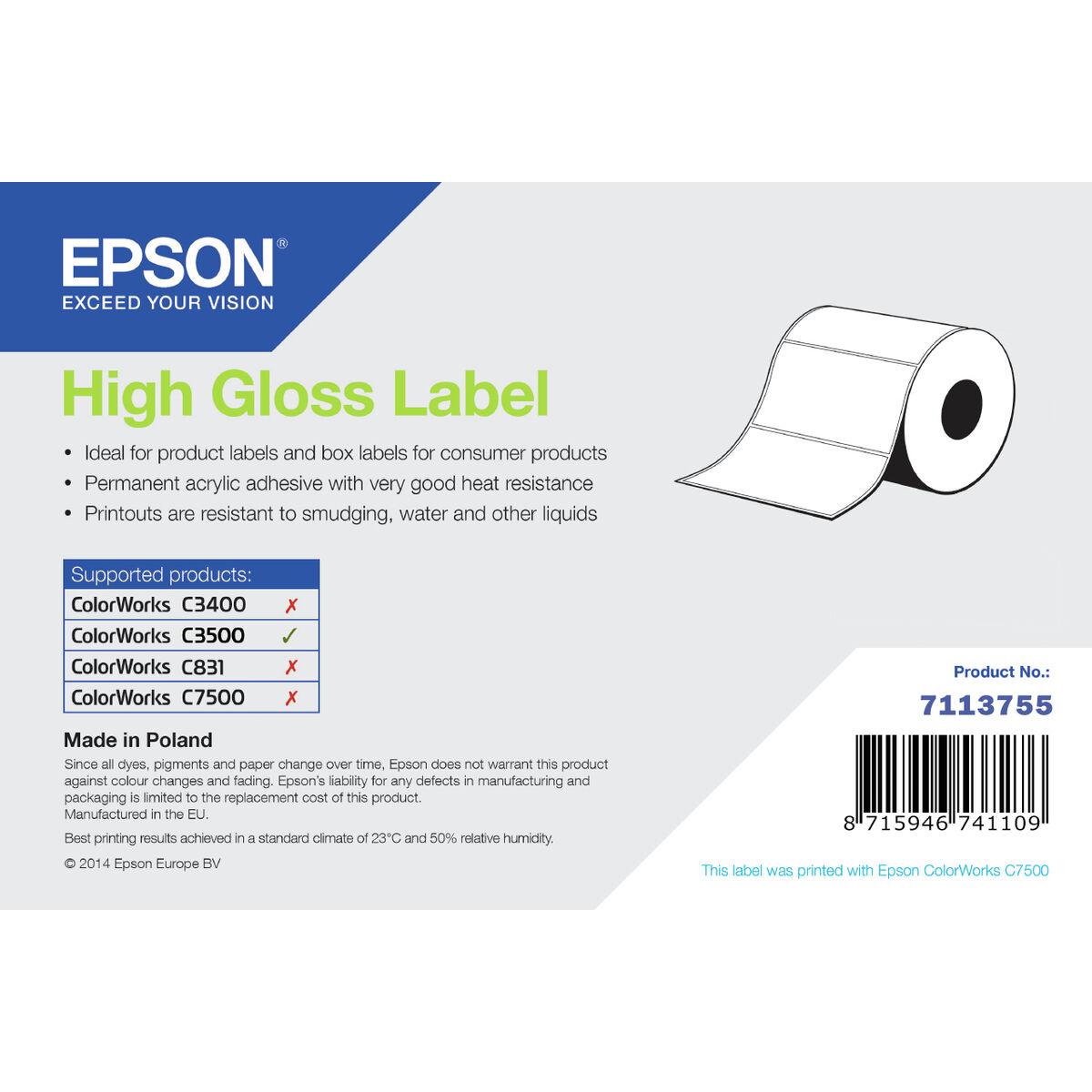 Blækpatron Epson - original 7113755, inkjet (1 stk) billede