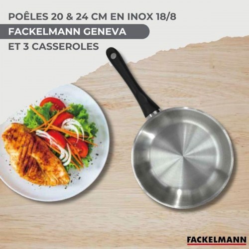 Gryde- og pannesæt Fackelmann - køkkengrej sæt