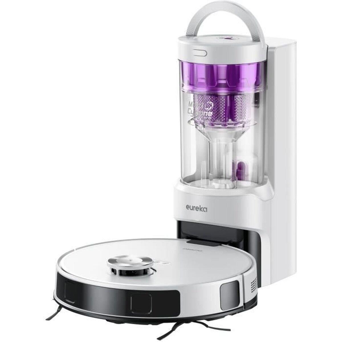 Robotstøvsuger Eureka - hvid, 35 cm, 3 timers drift