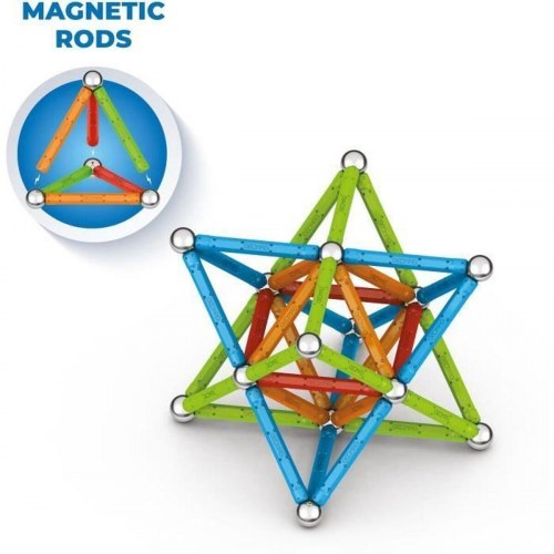 Magnetisk byggesæt Geomag Supercolor - 93 dele