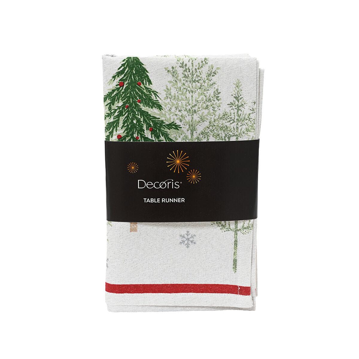Bordløber jul Decoris - juletræsmotiv