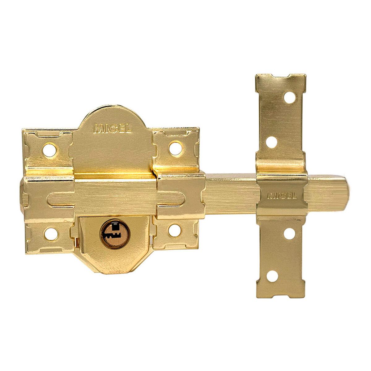 Låsebolt sikkerhed Micel - stål, kobber, 50 mm, påliggende