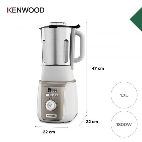 Kenwood blender med kande - 1,75 l, 1.000 W - Hvid/Champagne