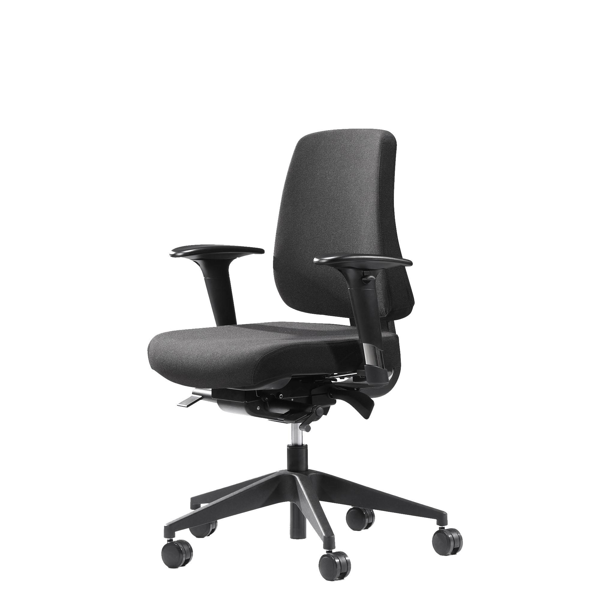 Kontorstol Canadian Ergo 01 Sort