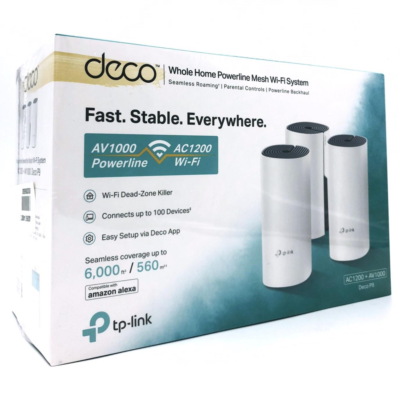 Mesh Wi‑Fi system TP-Link Deco P9 (3-pack)