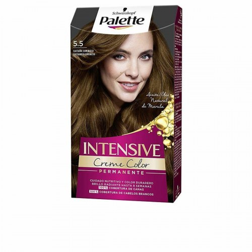 Permanent hårfarve Schwarzkopf Palette Intensive 5.5 Lys kastanje