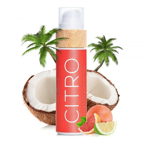 Selvbruner sololie Cocosolis Citro 110 ml - citrus