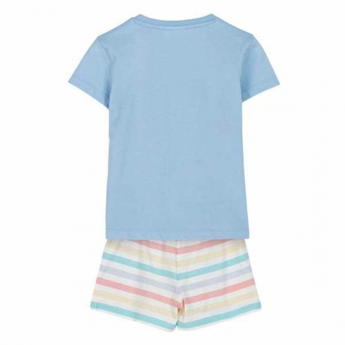 Pige pyjamas Frozen - Elsa, kortærmet t-shirt og shorts, 7 år