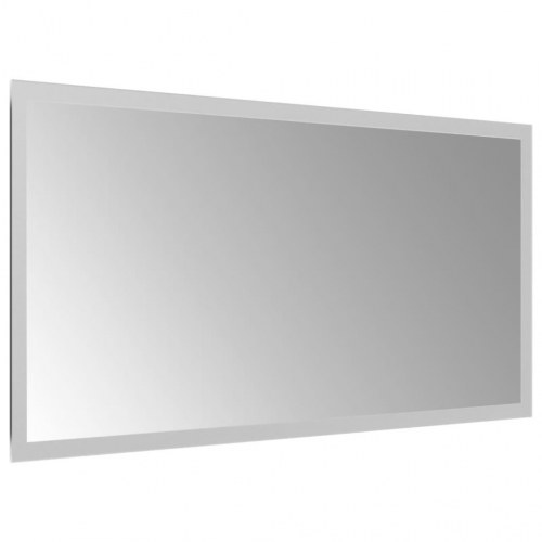 Badeværelsesspejl med LED-lys 30x60 cm