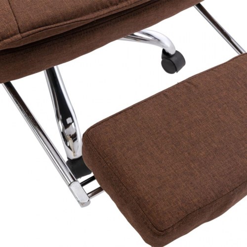 Kontorstol stof brun