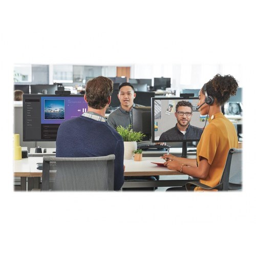 Hovedtelefoner med ledning Logitech Zone Wired headset – USB-C – grafit