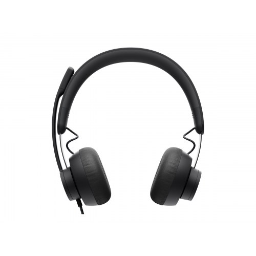 Hovedtelefoner med ledning Logitech Zone Wired headset – USB-C – grafit