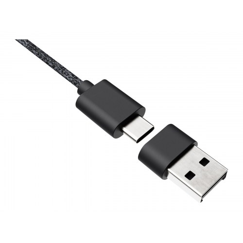 Hovedtelefoner med ledning Logitech Zone Wired headset – USB-C – grafit