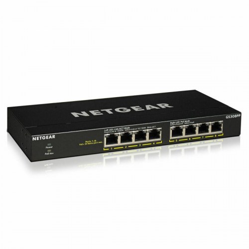 Netværksswitch Netgear GS308PP-100EUS RJ-45 8-port PoE