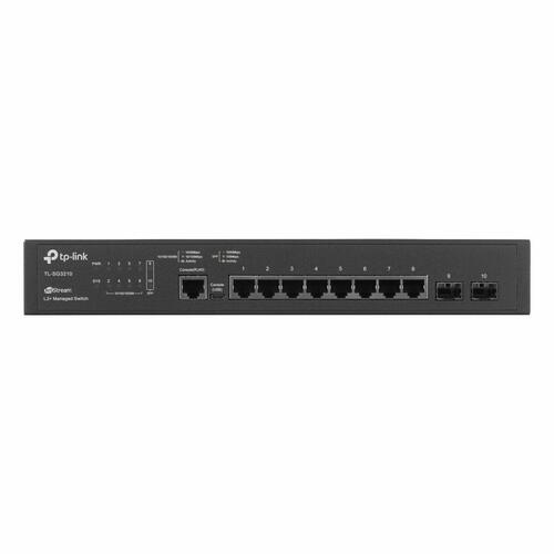 Netværksswitch TP-Link TL-SG3210 - 8x Gigabit + 2x SFP, administreret