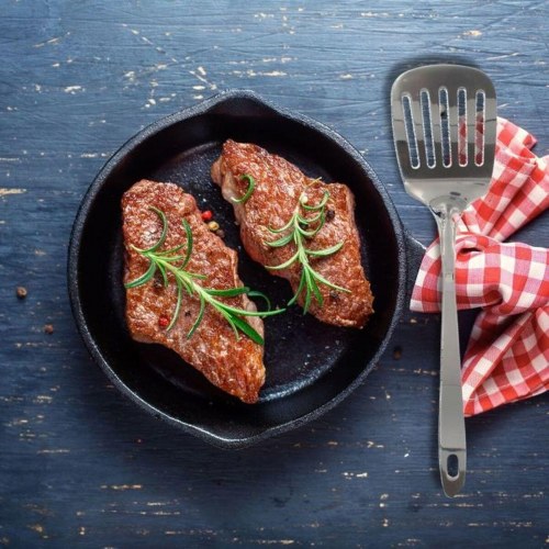 Fackelmann hulske - køkkenredskab i rustfrit look