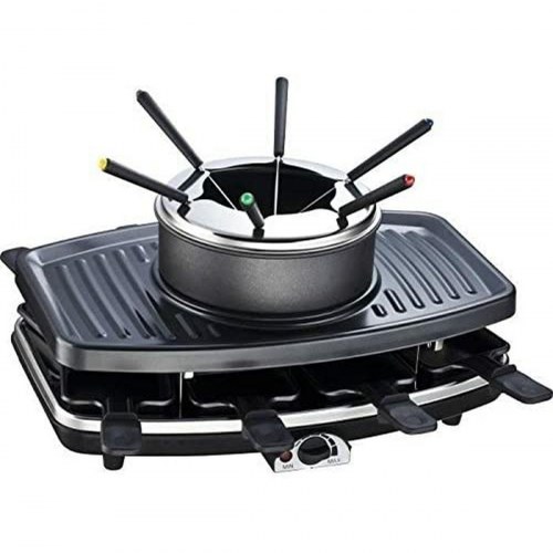 Raclette grill med fondue Continental Edison FD12881 - 1.100 W