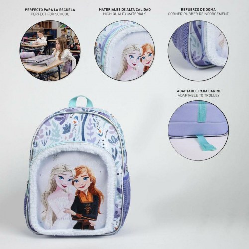 Rygsæk Frozen - Skoletaske 38 cm, syren