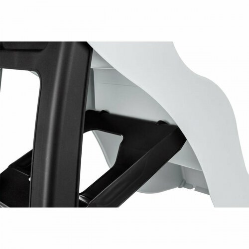 Hundetrappe Trixie lysegrå - naturgummi/plast TPR 38,5 × 60 × 79 cm