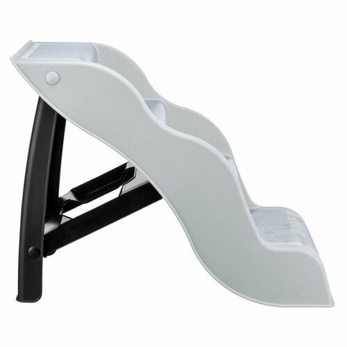Hundetrappe Trixie lysegrå - naturgummi/plast TPR 38,5 × 60 × 79 cm