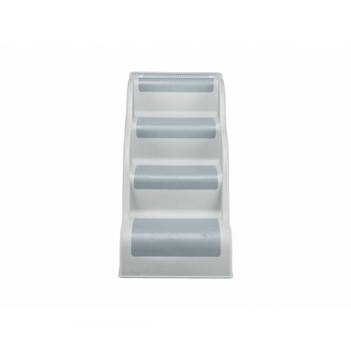 Hundetrappe Trixie lysegrå - naturgummi/plast TPR 38,5 × 60 × 79 cm