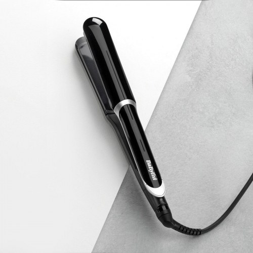 Glattejern Babyliss ST397E - sort, bred med keramiske turmalinplader
