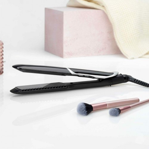Glattejern Babyliss ST397E - sort, bred med keramiske turmalinplader