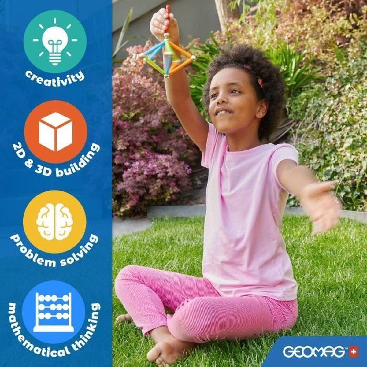 Magnetisk byggelegetøj Geomag - konstruktionsspil