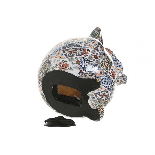 Sparegris elefant multifarvet - , harpiks, 11,5 × 11 × 11 cm (2 stk.)