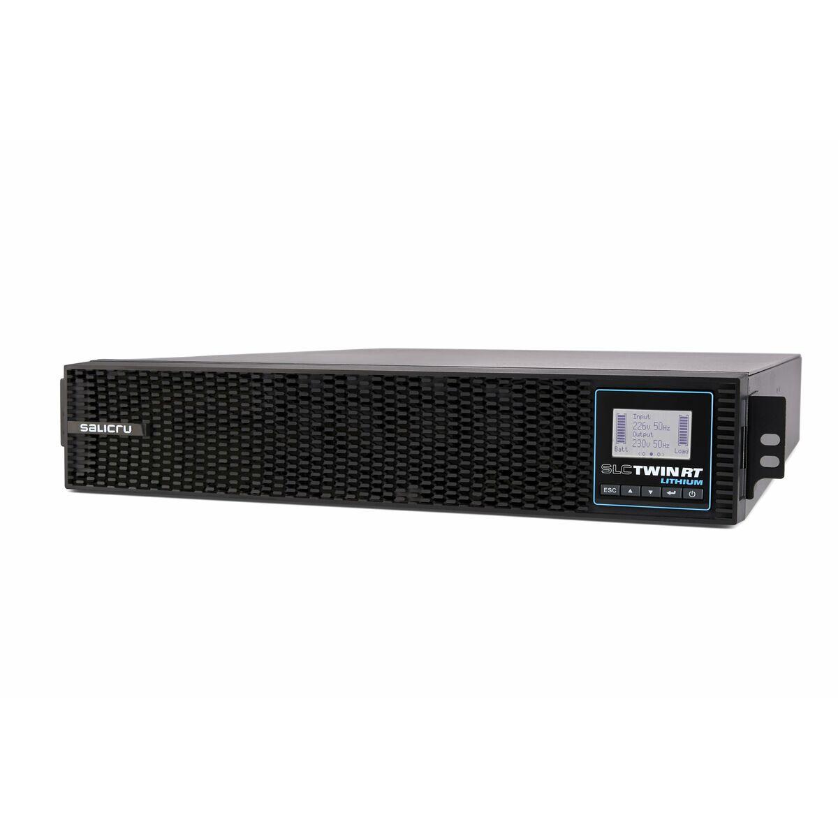 Salicru SLC TWIN RT Lithium interaktiv UPS - 2000 W, 8x AC, LCD