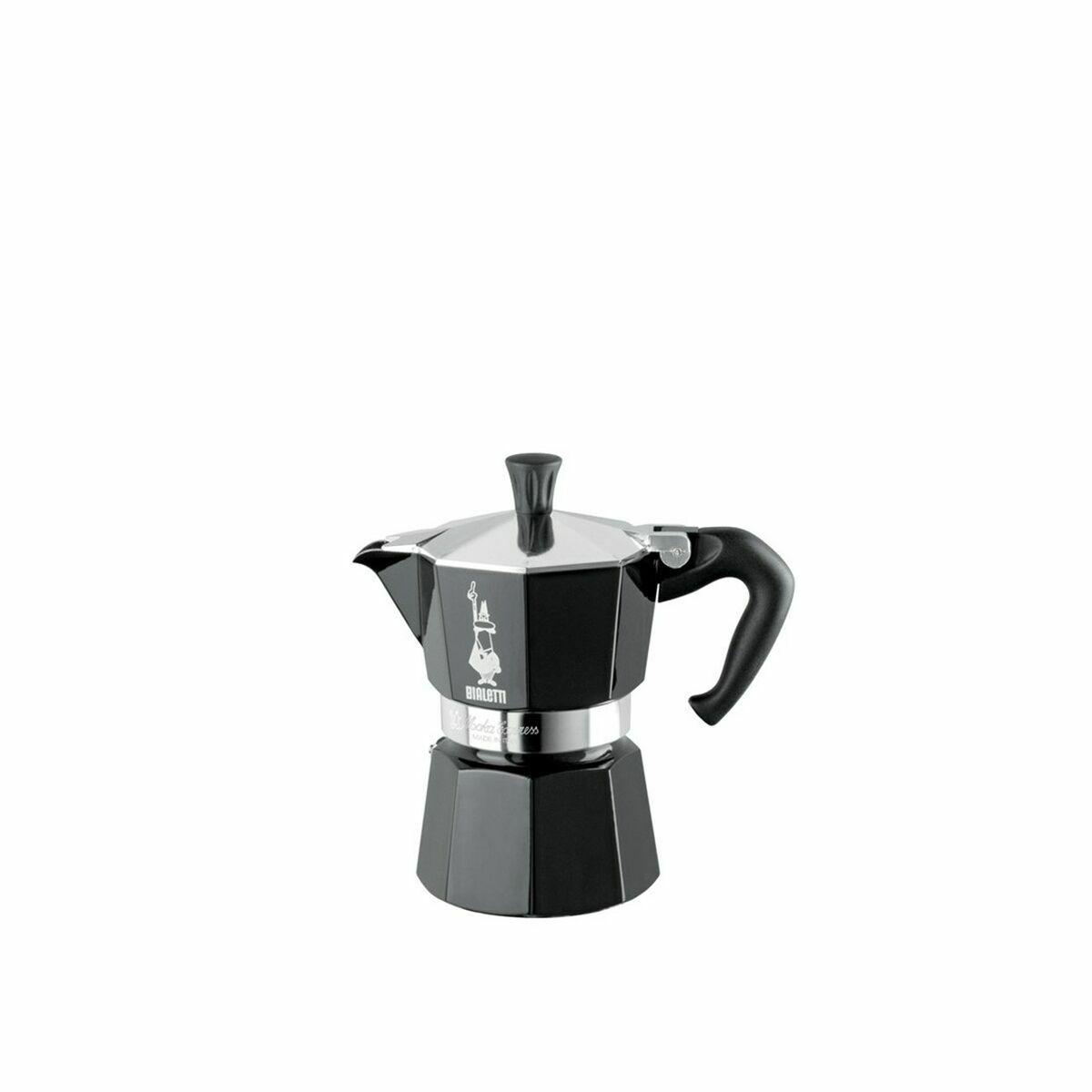 Espressokande Bialetti Moka Express - sort, 6 kopper
