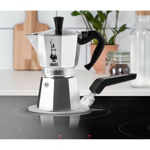 Espressokande Bialetti Moka Express - sort, 6 kopper