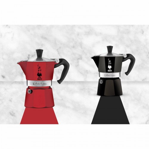 Espressokande Bialetti Moka Express - sort, 6 kopper
