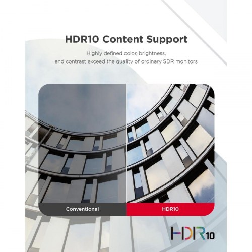 Skærm 32" 4K UHD ViewSonic VA3208 med HDR10