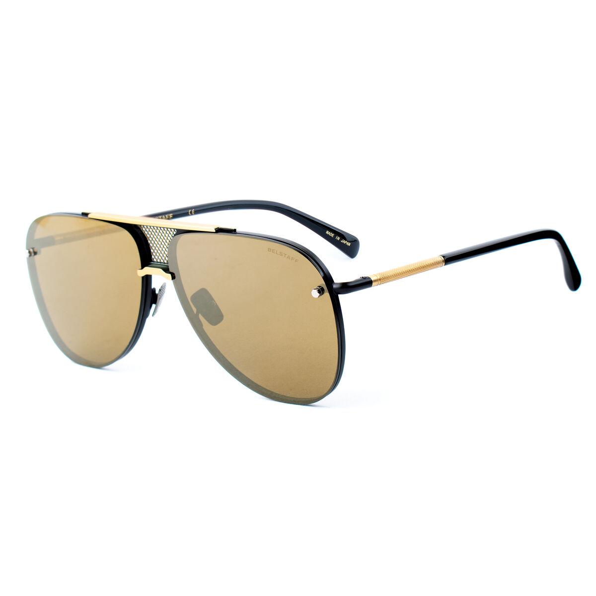Solbriller Belstaff Beckington S011 Ø 61 Mm Sort/guld