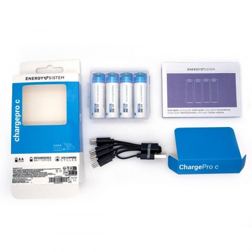 AA genopladelige batterier Energy Sistem 2270 mAh (sæt)