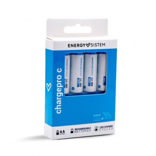 AA genopladelige batterier Energy Sistem 2270 mAh (sæt)