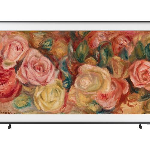 65" 4K QLED TV – Samsung The Frame LS03D (sort)