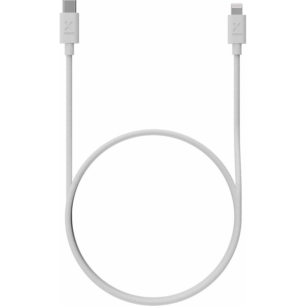 USB-kabel Xtorm CXG2030 - USB-C til Lightning, 1 m, hvid