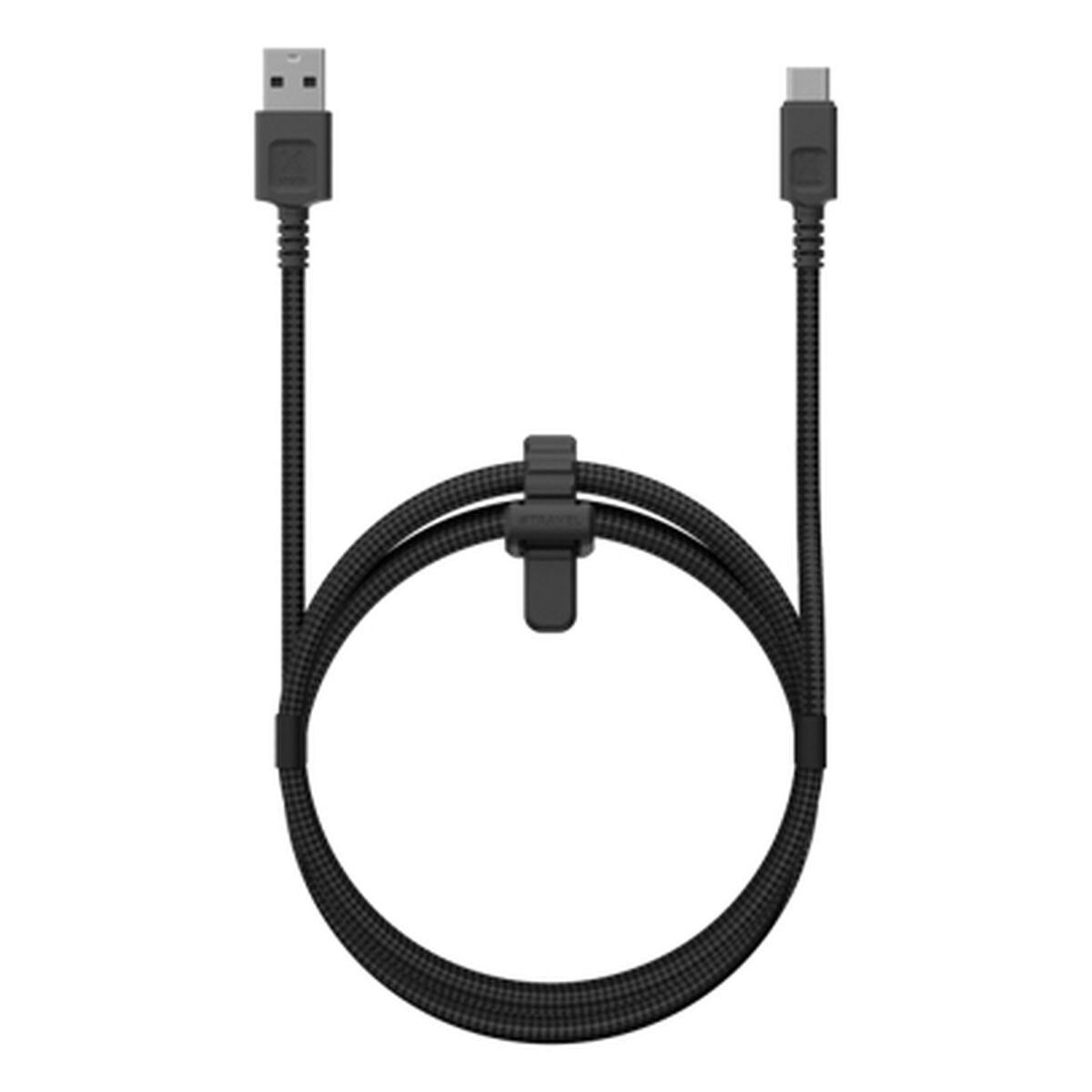 USB-kabel Xtorm CX3051 - USB-A til USB-C, 1,5 m, sort billede