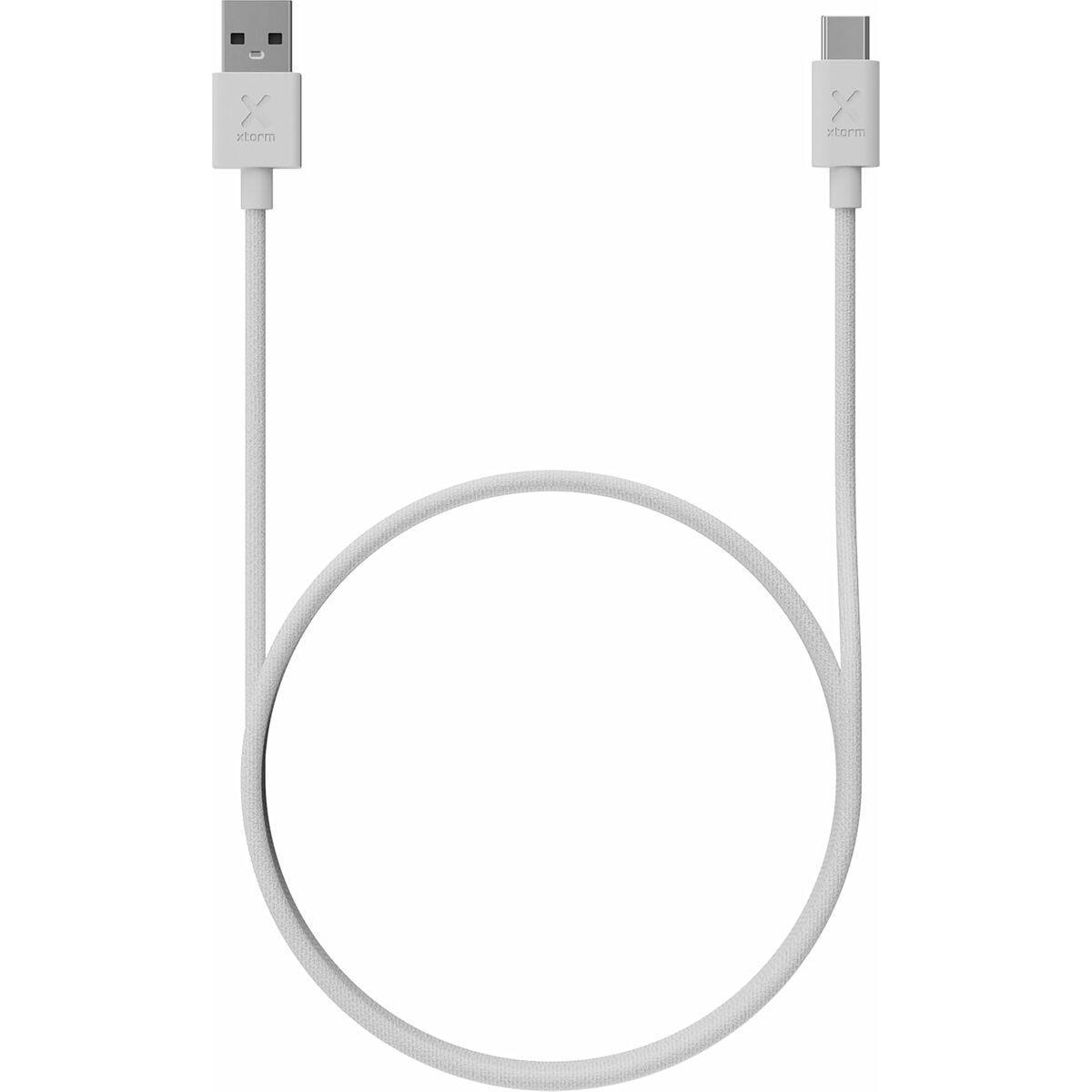 USB-kabel Xtorm USB-A til USB-C 1 m - Hvid