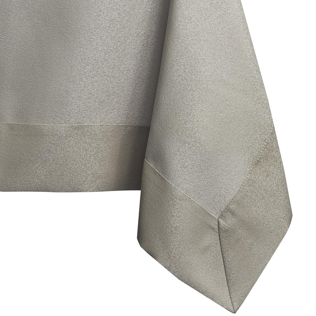Dug AmeliaHome Empire - cappuccino, glat klassisk, 110×110 cm