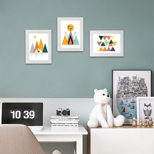 Billedramme hvid 16×21,1 cm – Songmics ERGO