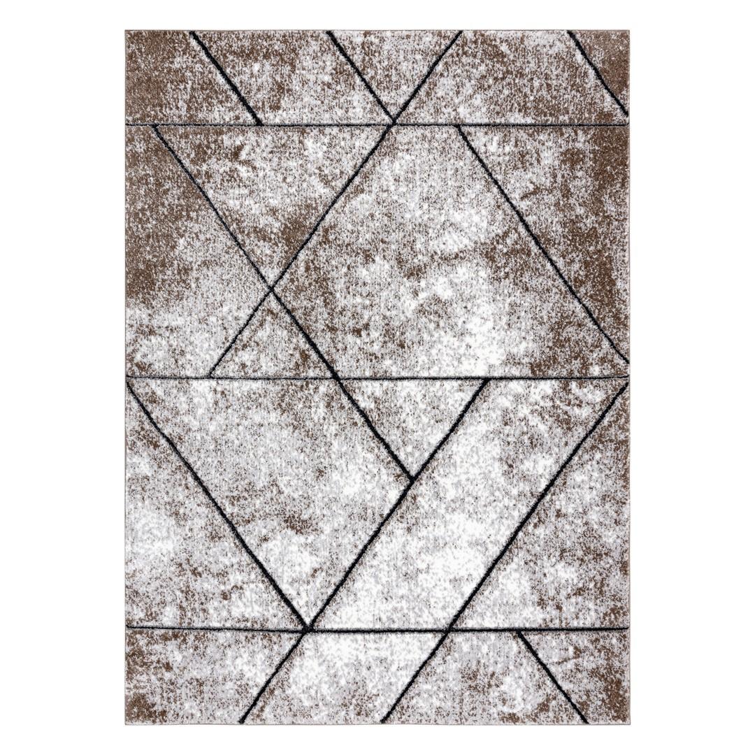 Gulvtæppe 80x150 brun - Hakano Vers Wall
