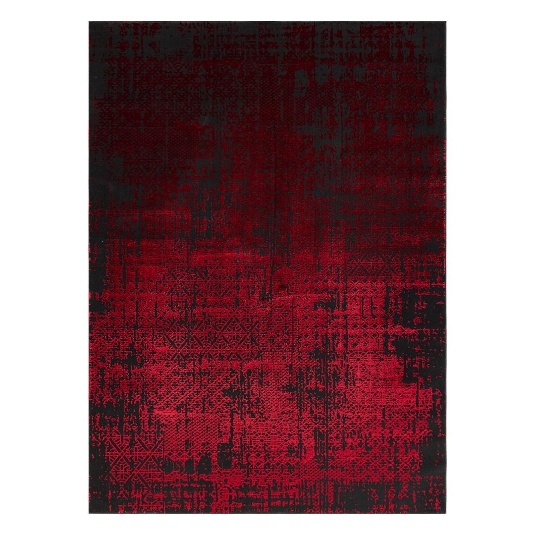Gulvtæppe 120x170 rød - Hakano Lean Ornament 2