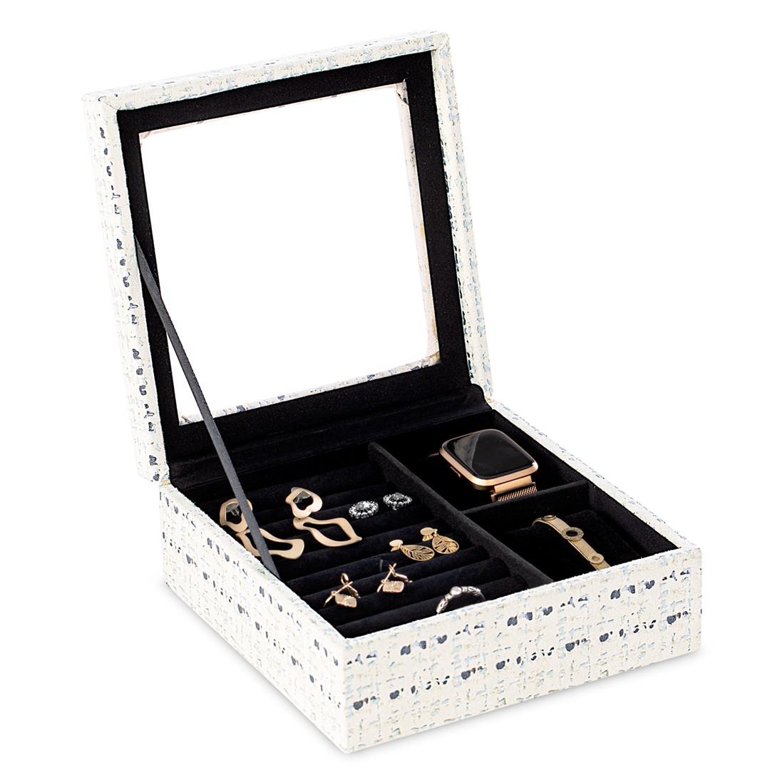 Smykke- og makeup organizer - AmeliaHome Masca, boho, stående
